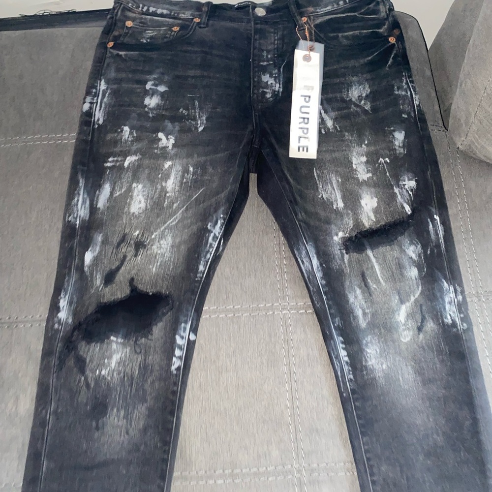 Men’s purple brand jeans, only worn a few times
